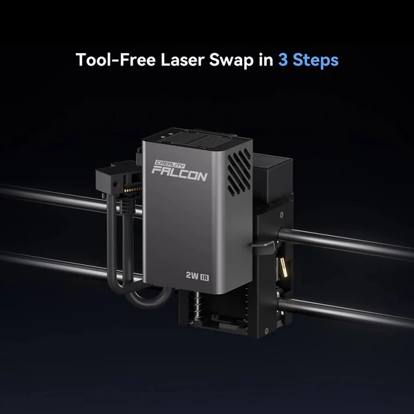Creality Falcon A1 Pro 20W lézer + 150W füstelszívó + lézerágy – professzionális gravírozó szett