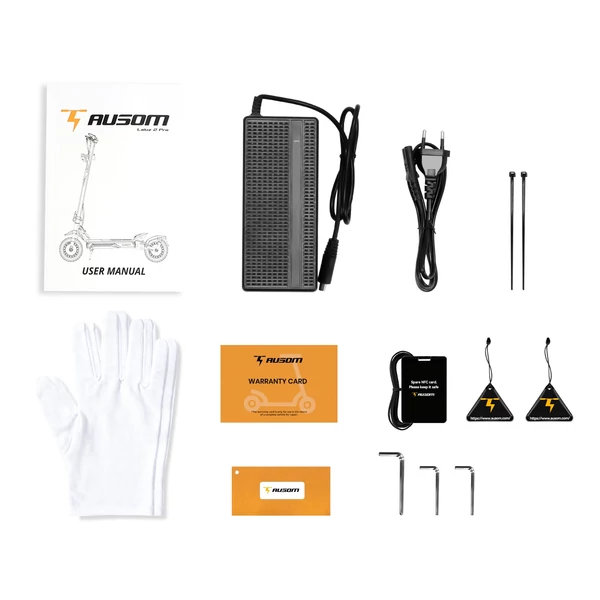 Ausom K20 Pro elektromos roller – 2×1000W motor, 48V 18Ah akku, 60 km/h, 90 km hatótáv, 10" kerék, első‑hátsó tárcsafék, NFC nyitás