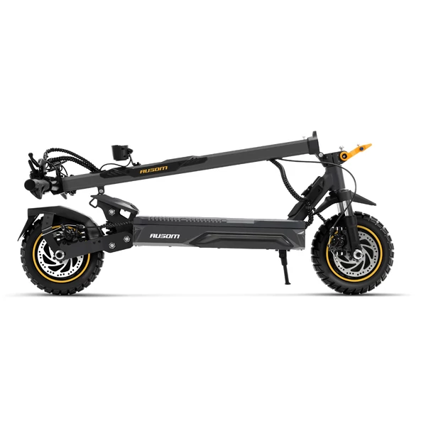 Ausom K20 Pro elektromos roller – 2×1000W motor, 48V 18Ah akku, 60 km/h, 90 km hatótáv, 10" kerék, első‑hátsó tárcsafék, NFC nyitás