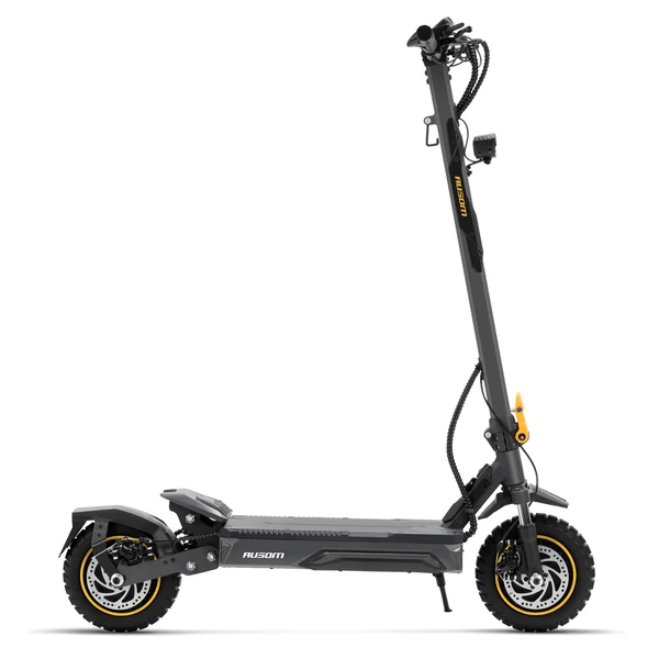 Ausom K20 Pro elektromos roller – 2×1000W motor, 48V 18Ah akku, 60 km/h, 90 km hatótáv, 10" kerék, első‑hátsó tárcsafék, NFC nyitás