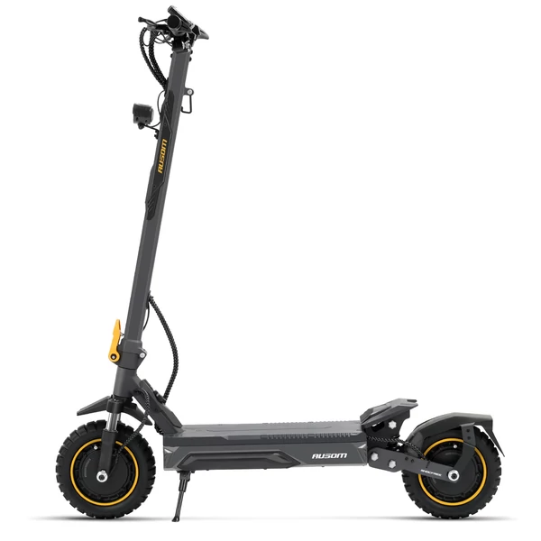 Ausom K20 Pro elektromos roller – 2×1000W motor, 48V 18Ah akku, 60 km/h, 90 km hatótáv, 10" kerék, első‑hátsó tárcsafék, NFC nyitás