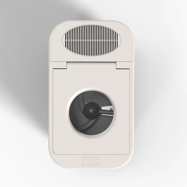 BEECO HQD‑260C elektromos konyhai komposztáló, 2.5L, 470W, szagmentes, automata tisztítás, 6 üzemmód, kompakt ablakos dizájn – Lotte fehér