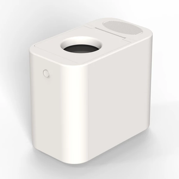 BEECO HQD‑260C elektromos konyhai komposztáló, 2.5L, 470W, szagmentes, automata tisztítás, 6 üzemmód, kompakt ablakos dizájn – Lotte fehér