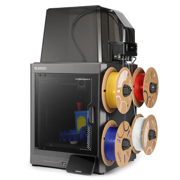 Elegoo Centauri Carbon 2 Combo 3D nyomtató + 4 kg HS PETG filament – több színben