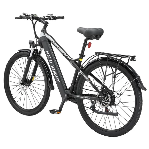 Halo Knight H02 elektromos kerékpár: 750W motor, 48V 16Ah akku, 29" kerekek, 50km/h sebesség, Shimano 21 sebesség, mechanikus tárcsafék - fekete