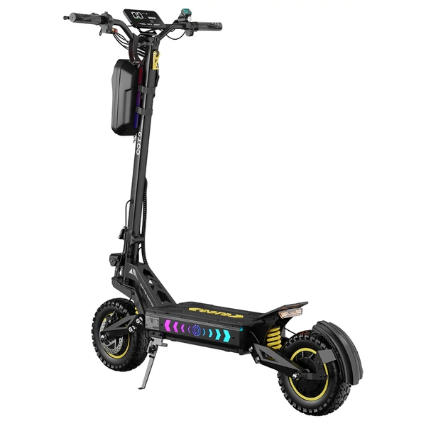 OOTD T10 Pro elektromos roller – 2×1300W motor, 52V 23.4Ah akku, 11” kerék, 65 km/h, 70 km hatótáv, hidraulikus fék, rugós felfüggesztés