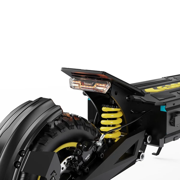 OOTD T10 Pro elektromos roller – 2×1300W motor, 52V 23.4Ah akku, 11” kerék, 65 km/h, 70 km hatótáv, hidraulikus fék, rugós felfüggesztés