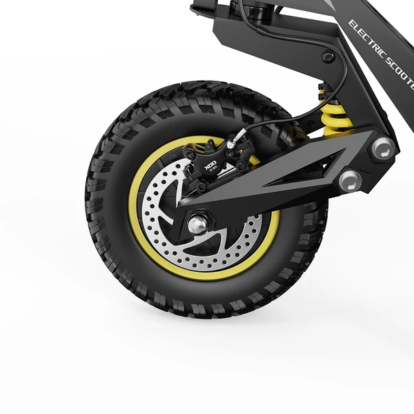 OOTD T10 Pro elektromos roller – 2×1300W motor, 52V 23.4Ah akku, 11” kerék, 65 km/h, 70 km hatótáv, hidraulikus fék, rugós felfüggesztés