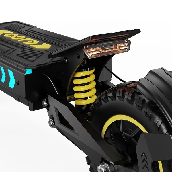OOTD T10 Pro elektromos roller – 2×1300W motor, 52V 23.4Ah akku, 11” kerék, 65 km/h, 70 km hatótáv, hidraulikus fék, rugós felfüggesztés