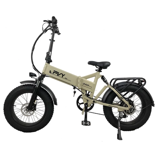 PVY Z20 Plus összecsukható elektromos kerékpár 1000W, 20×4.0 fat gumi, 48V 16.5Ah, 80–120 km hatótáv, Shimano 7 sebesség, hidraulikus fék – Keki