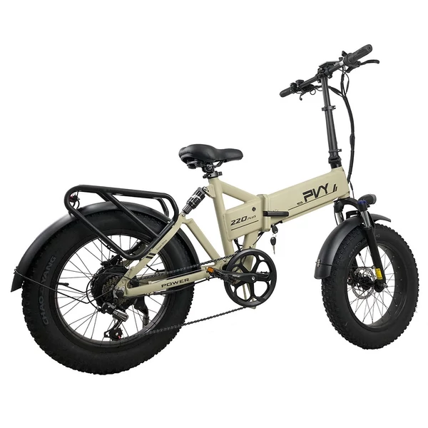 PVY Z20 Plus összecsukható elektromos kerékpár 1000W, 20×4.0 fat gumi, 48V 16.5Ah, 80–120 km hatótáv, Shimano 7 sebesség, hidraulikus fék – Keki