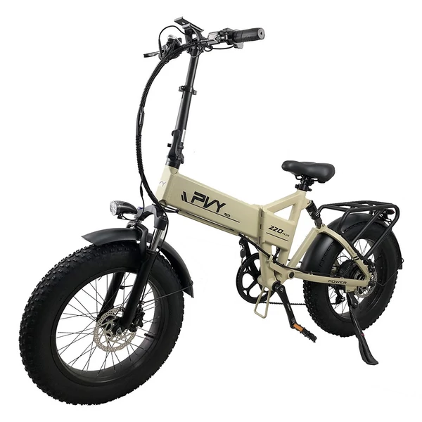 PVY Z20 Plus összecsukható elektromos kerékpár 1000W, 20×4.0 fat gumi, 48V 16.5Ah, 80–120 km hatótáv, Shimano 7 sebesség, hidraulikus fék – Keki