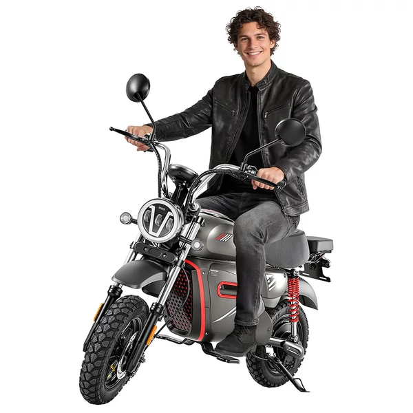 Y18 elektromos motor 2000W teljesítménnyel, 48V 20Ah akkumulátorral, 55 km/h végsebességgel és 90 km hatótávval