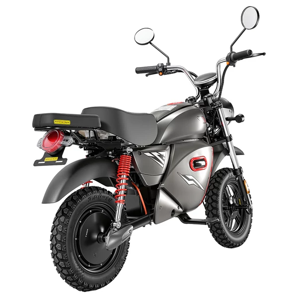 Y18 elektromos motor 2000W teljesítménnyel, 48V 20Ah akkumulátorral, 55 km/h végsebességgel és 90 km hatótávval