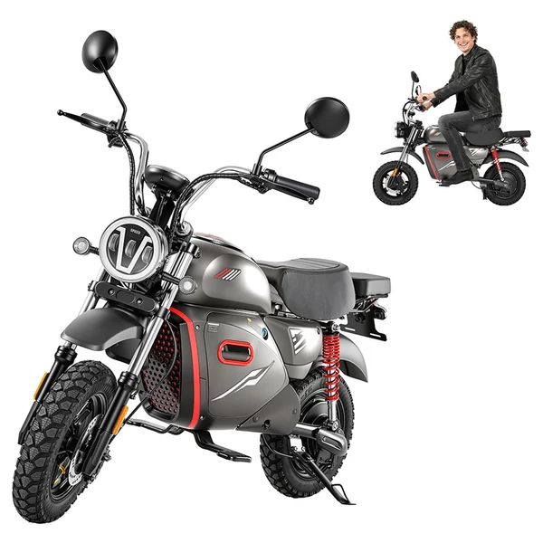 Y18 elektromos motor 2000W teljesítménnyel, 48V 20Ah akkumulátorral, 55 km/h végsebességgel és 90 km hatótávval