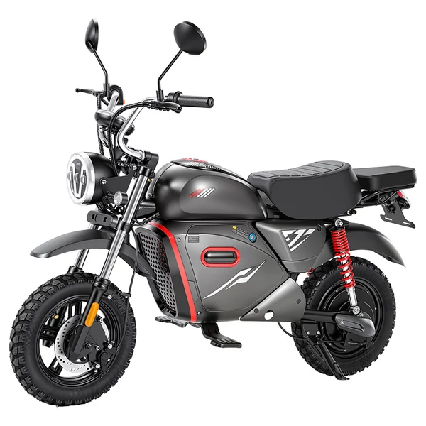 Y18 elektromos motor 2000W teljesítménnyel, 48V 20Ah akkumulátorral, 55 km/h végsebességgel és 90 km hatótávval