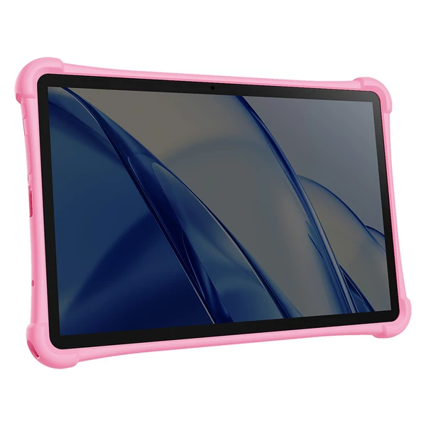 ALLDOCUBE iPlay 70 SE gyermek tablet, 10.1'' IPS, 3GB+64GB, Android 15, WiFi 6, LTE, 5500mAh - Kék, pink tokban