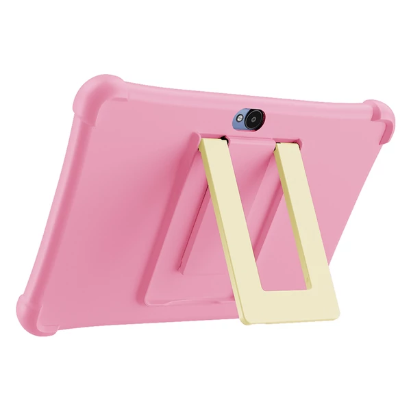 ALLDOCUBE iPlay 70 SE gyermek tablet, 10.1'' IPS, 3GB+64GB, Android 15, WiFi 6, LTE, 5500mAh - Kék, pink tokban