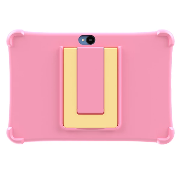 ALLDOCUBE iPlay 70 SE gyermek tablet, 10.1'' IPS, 3GB+64GB, Android 15, WiFi 6, LTE, 5500mAh - Kék, pink tokban