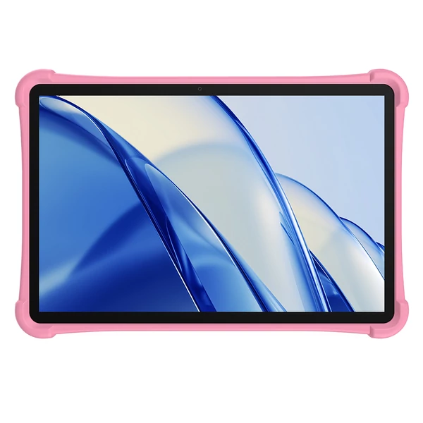 ALLDOCUBE iPlay 70 SE gyermek tablet, 10.1'' IPS, 3GB+64GB, Android 15, WiFi 6, LTE, 5500mAh - Kék, pink tokban