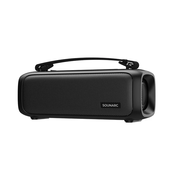 SOUNARC P3 TWS hangszóró, 16W sztereó hang, LED fények, 7 órás üzemidő, IPX4 vízálló