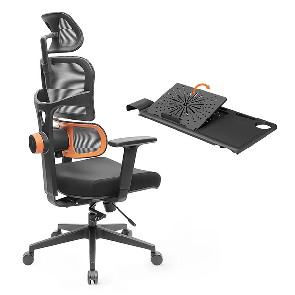 NEWTRAL NT001 ergonomikus szék levehető munkafelülettel - Fekete