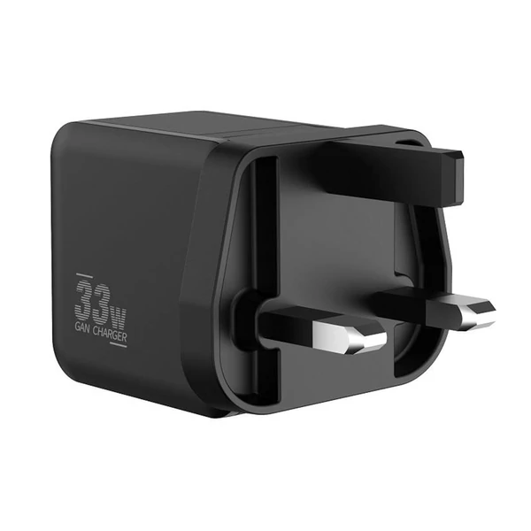 MINIX P1 Mini 33W univerzális dupla portos töltő, USB‑A + USB‑C gyorstöltés