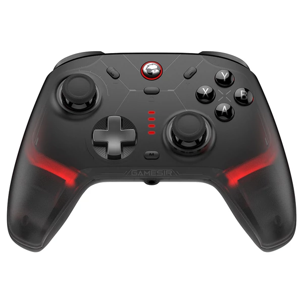 GameSir Cyclone 2 vezeték nélküli gamepad töltőállomással, PC/Steam/Android/iOS/Switch kompatibilis – Fekete Bundle