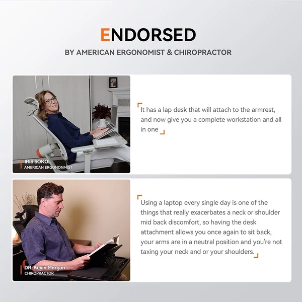 NEWTRAL LAPD levehető munkaállomás MagicH‑BP / MagicH‑BPro ergonomikus székhez – Fekete