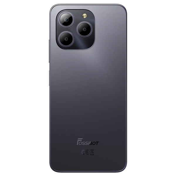 FOSSiBOT S2 4G okostelefon, Android 14, 8GB/256GB, 6.72'' FHD kijelző, 5000mAh, 50+16MP kamera, Dual SIM, NFC – Szürke