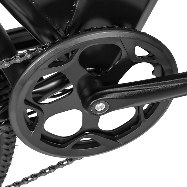 SAMEBIKE RS-A01 Pro-T elektromos kerékpár, 500W motor, 36V 15Ah akku, 26” kerék, 32 km/h, 90 km hatótáv, Shimano 7 sebesség – Fekete
