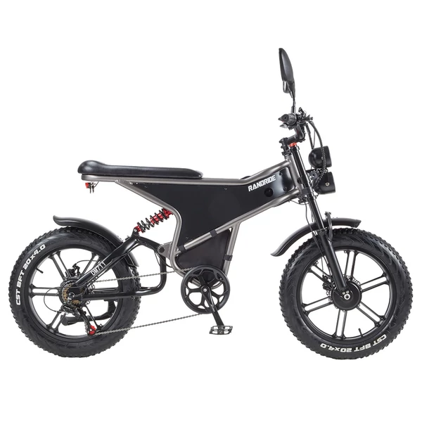 RANDRIDE DM711 elektromos fatbike, 2×1000W motorral, 48V 20Ah akkuval, 20×4.0 gumik, 45 km/h, 60 km hatótáv, Shimano fék, dupla rugózás