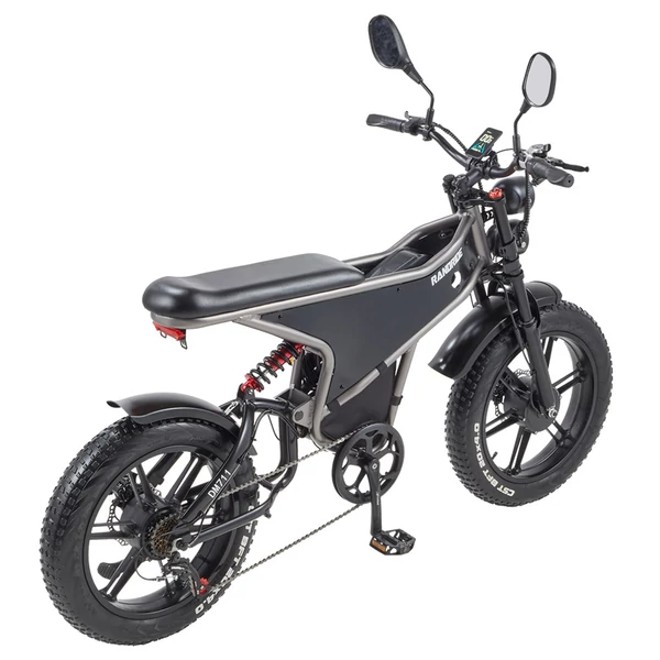 RANDRIDE DM711 elektromos fatbike, 2×1000W motorral, 48V 20Ah akkuval, 20×4.0 gumik, 45 km/h, 60 km hatótáv, Shimano fék, dupla rugózás