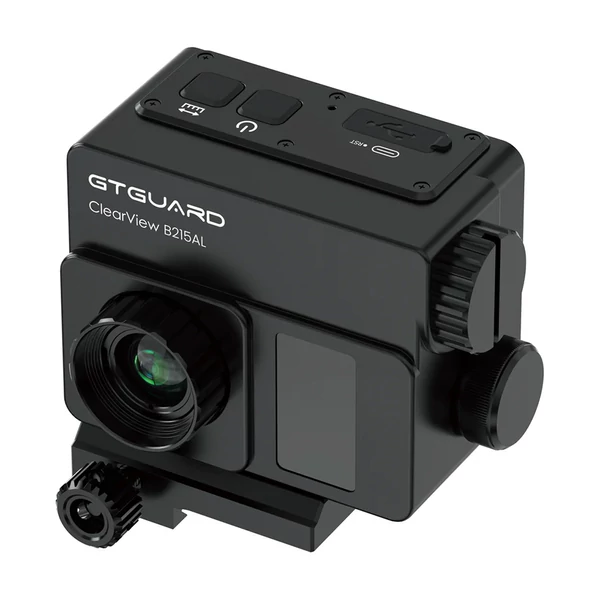 GTGUARD B215AL hőkamera monokulár, VOx érzékelő, lézeres távmérő, nagy felbontású kijelző, digitális zoom, Wi‑Fi, 32 GB tárhely, IP65