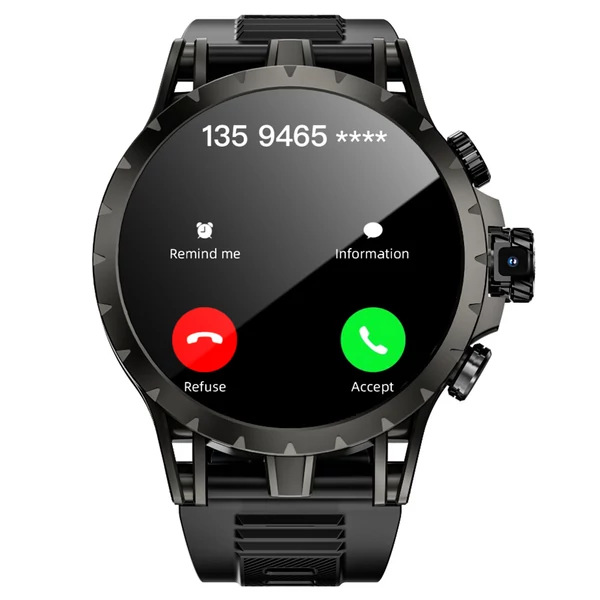 LOKMAT APPLLP 4 okosóra – 1.508'' AMOLED kijelző, 4G/5G SIM, pulzus- és véroxigén‑mérés, NFC, GPS