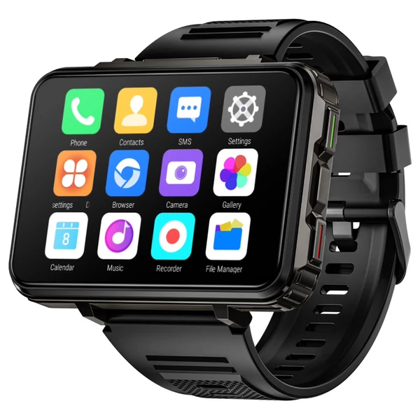 LOKMAT APPLLP 5 MAX okosóra – 2.4" HD kijelző, Android 10.7, 1500mAh, 4G hívás, dupla kamera, 6GB+128GB, pulzus- és véroxigénmérés