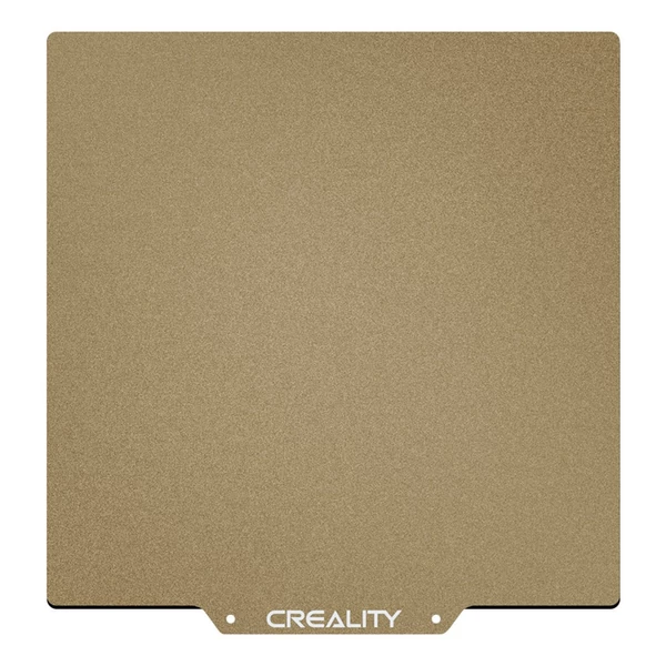 Creality mágneses, kétoldalas PEI nyomtatófelület – 235×235 mm, arany + fekete