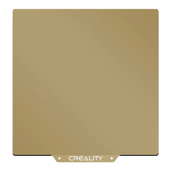 Creality mágneses, kétoldalas PEI nyomtatófelület – 235×235 mm, arany + fekete