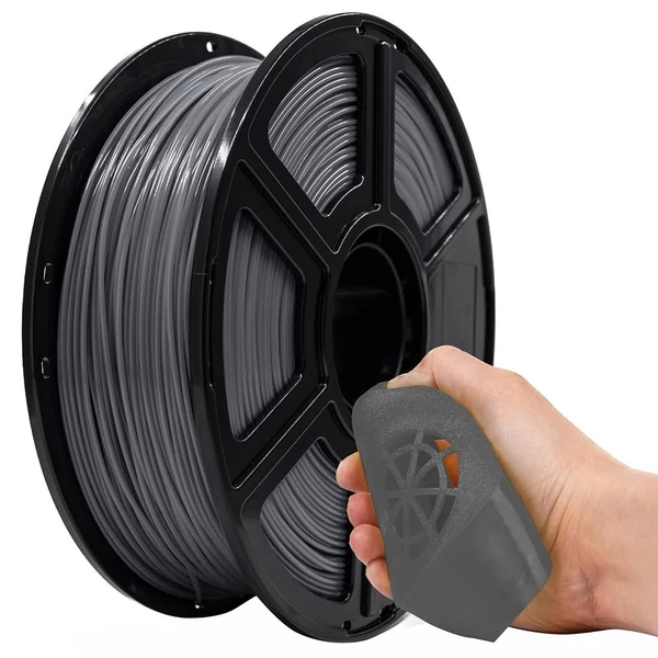 Flashforge rugalmas filament 1 kg – Szürke (TPU/Flex)