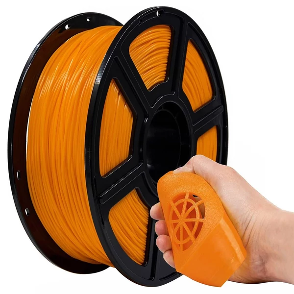 Flashforge rugalmas filament 1 kg – Narancssárga (TPU/Flex)