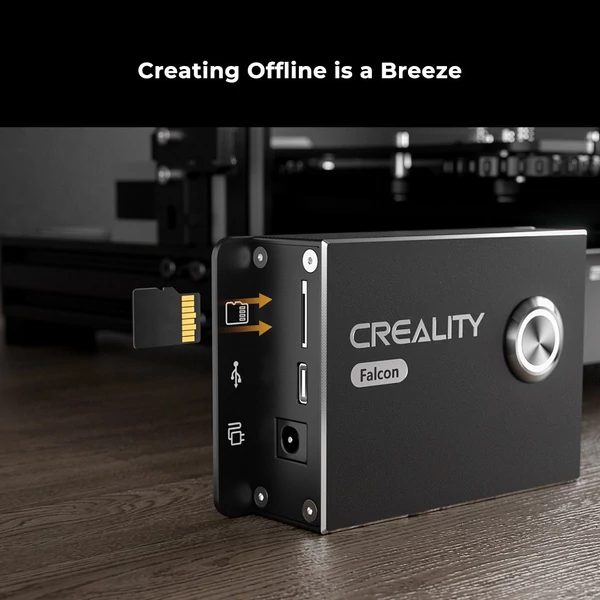 Creality 24V 5W lézer modul és vezérlődoboz készlet – EU csatlakozó