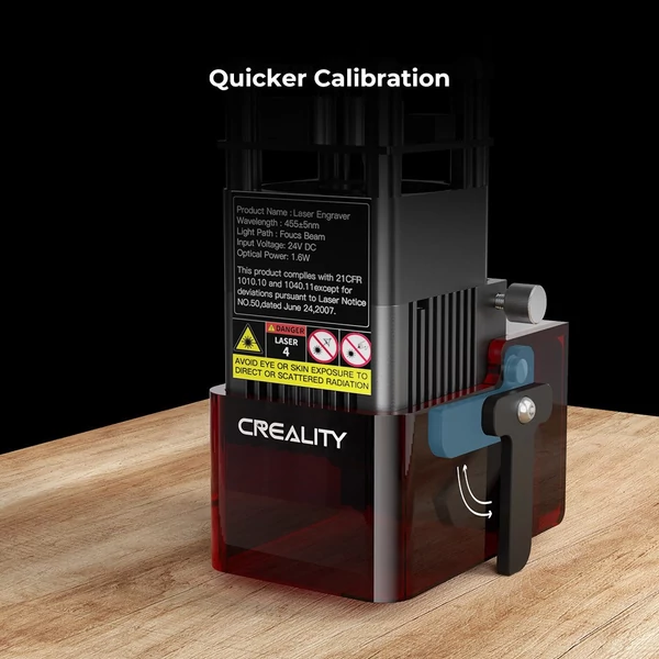 Creality 24V 5W lézer modul és vezérlődoboz készlet – EU csatlakozó