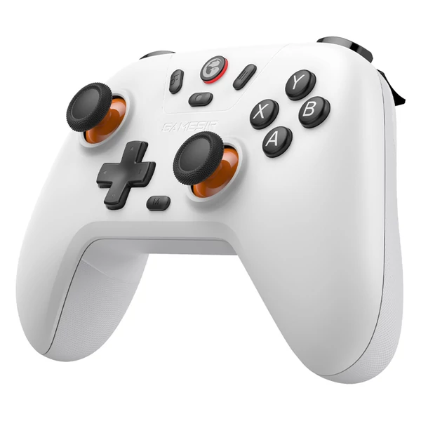 GameSir Nova Lite vezeték nélküli játékvezérlő, három módú csatlakozás PC‑hez / Steamhez / Androidhoz / iOS‑hez / Switchhez – Fehér