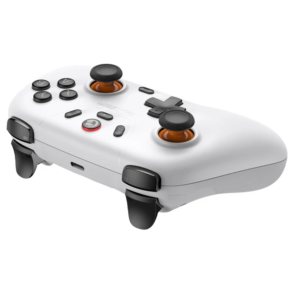 GameSir Nova Lite vezeték nélküli játékvezérlő, három módú csatlakozás PC‑hez / Steamhez / Androidhoz / iOS‑hez / Switchhez – Fehér