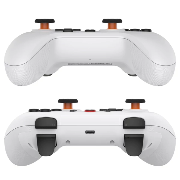 GameSir Nova Lite vezeték nélküli játékvezérlő, három módú csatlakozás PC‑hez / Steamhez / Androidhoz / iOS‑hez / Switchhez – Fehér
