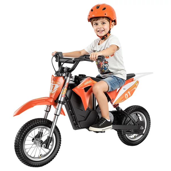 HillMiles MileRocket 1 elektromos gyerek motor – 300W, 36V, 25 km/h, 20 km hatótáv, 60 kg teherbírás, 12” gumik, dobfék, rugózás