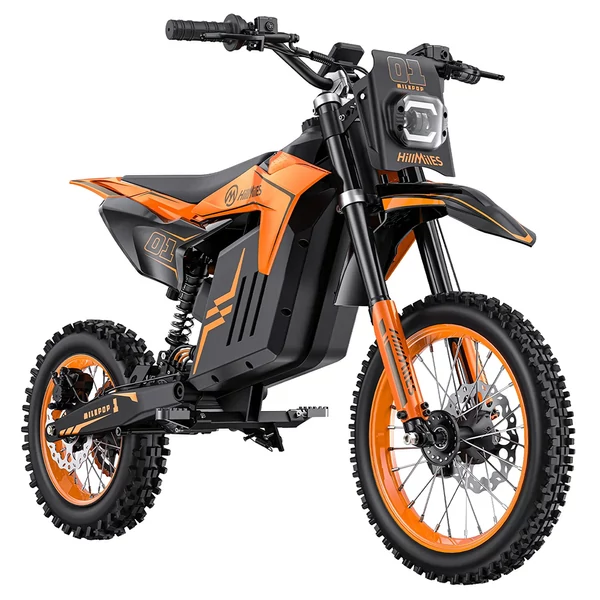 HillMiles MilePop 1 elektromos motor – 2000W, 48V 25Ah akku, 50 km/h, 70 km hatótáv, teljes felfüggesztés, hidraulikus fékek