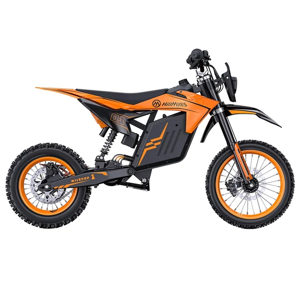 HillMiles MilePop 1 elektromos motor – 2000W, 48V 25Ah akku, 50 km/h, 70 km hatótáv, teljes felfüggesztés, hidraulikus fékek