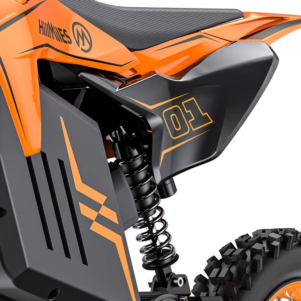 HillMiles MilePop 1 elektromos motor – 2000W, 48V 25Ah akku, 50 km/h, 70 km hatótáv, teljes felfüggesztés, hidraulikus fékek