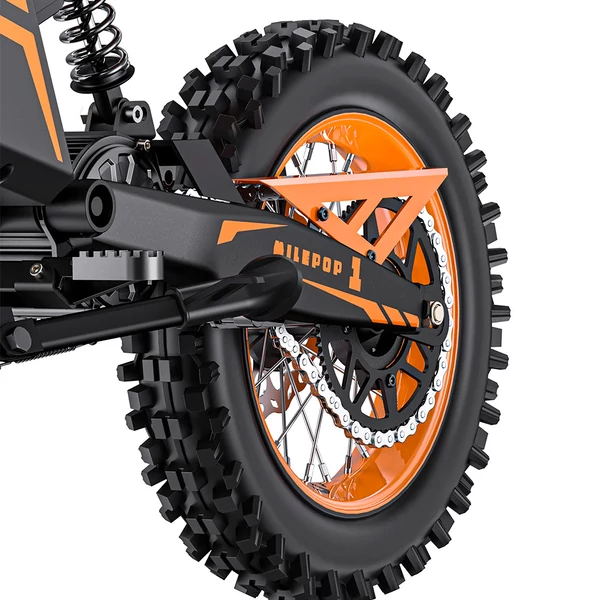 HillMiles MilePop 1 elektromos motor – 2000W, 48V 25Ah akku, 50 km/h, 70 km hatótáv, teljes felfüggesztés, hidraulikus fékek